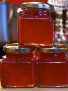 chilli jam freshly made