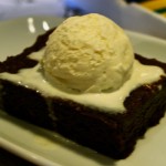 lime leaf choc brownie