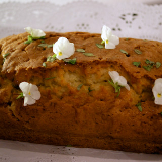 Courgette, thyme and lemon drizzle cake from feedingboys.co.uk