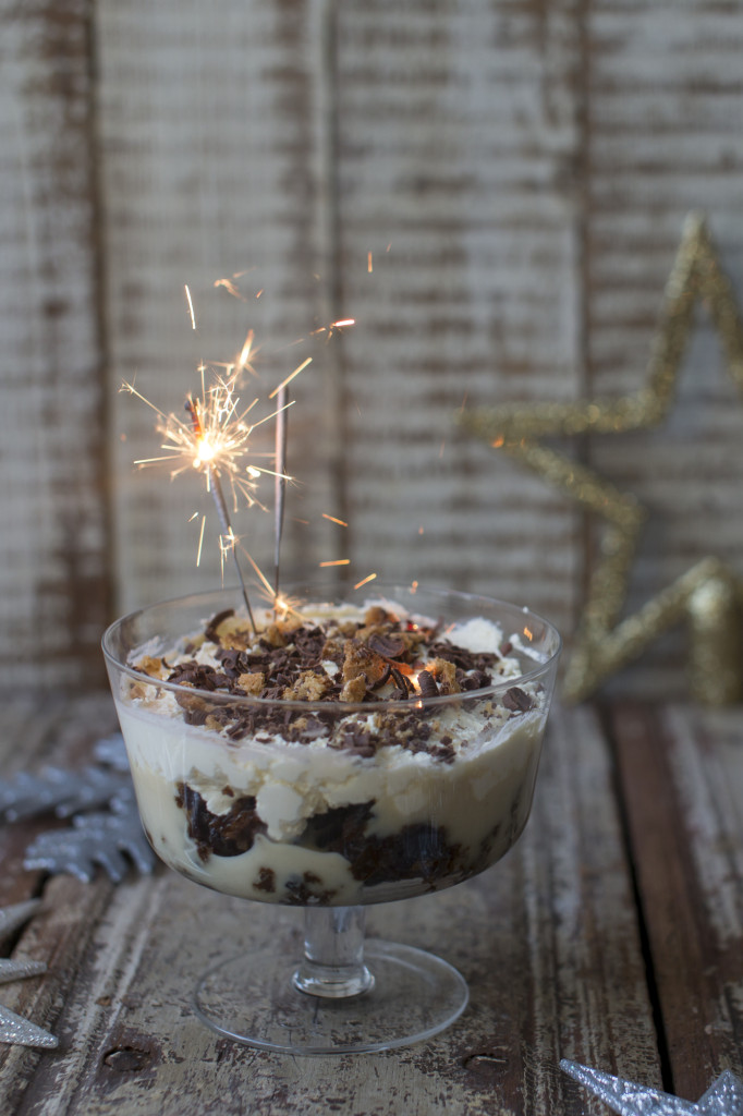 Christmas Pudding Trifle by Katie Bryson for the Good Food Channel, photo by Sharron Gibson