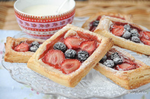 Easy Summer Fruit Tartlets by Ren Behan