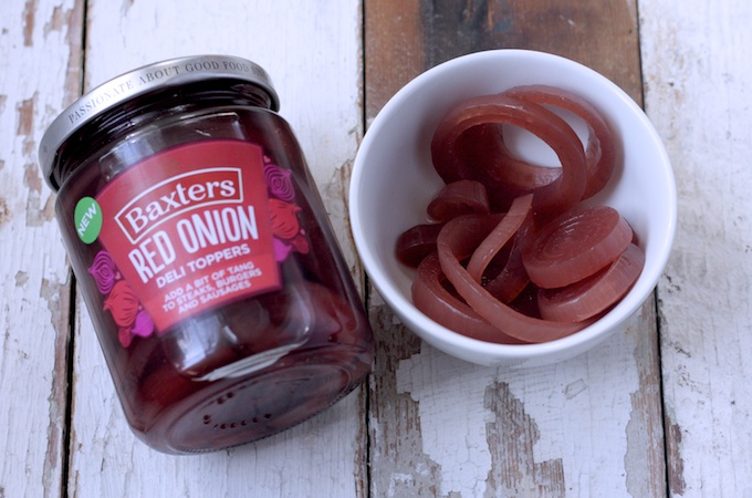 Baxters Deli Toppers Red Onion #GetTopping