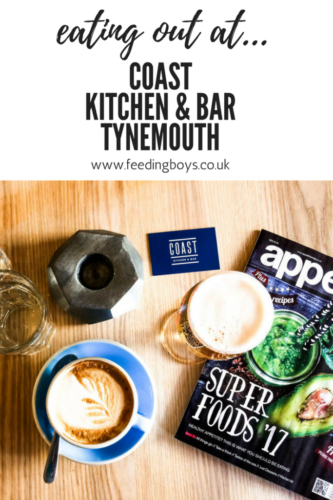 Coast Kitchen and Bar Tynemouth review on feedingboys.co.uk