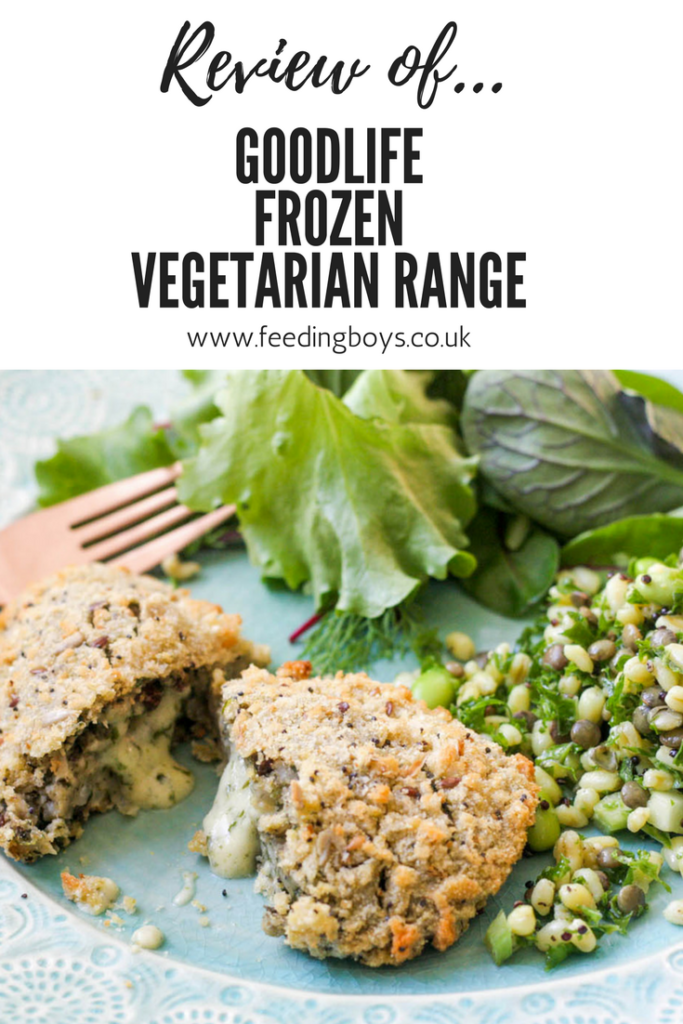 Review of Good Life Frozen Vegetarian range on feedingboys.co.uk